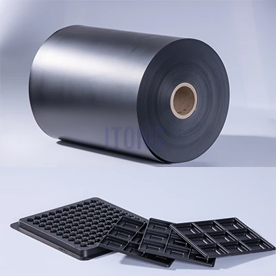 Black ABS Anti-static Sheet ABS-11 Three-layer Composite
