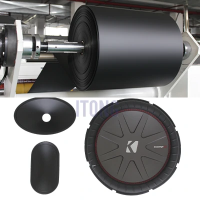 Black TPV Sheet for Loundspeaker