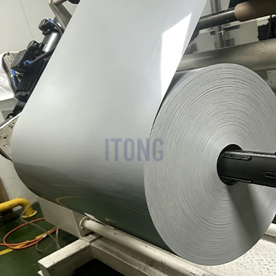 Grey PE Double-sided Laminated Sheet Roll
