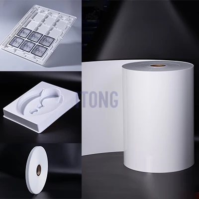PS White Thermoforming Plastic Sheet For Trays
